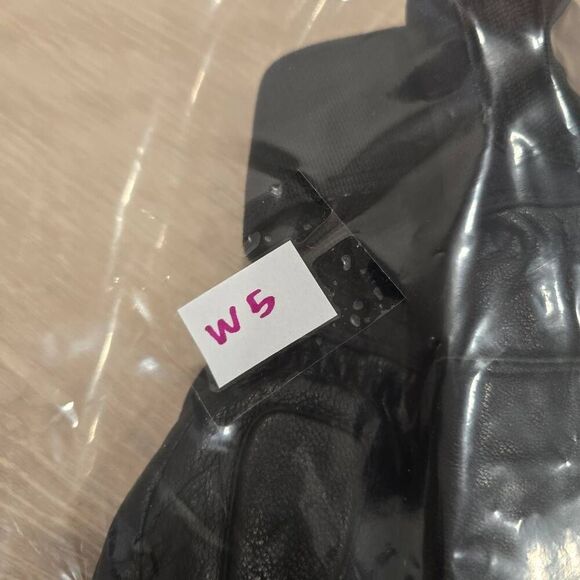 POC Palm X Mitten Gloves Men's Small Black Leather Hook & Loop Warm Waterproof - Picture 6 of 6